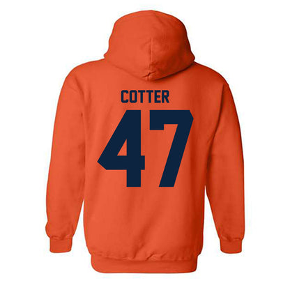 Syracuse - NCAA Women's Lacrosse : Mileena Cotter - Classic Shersey Hooded Sweatshirt-1