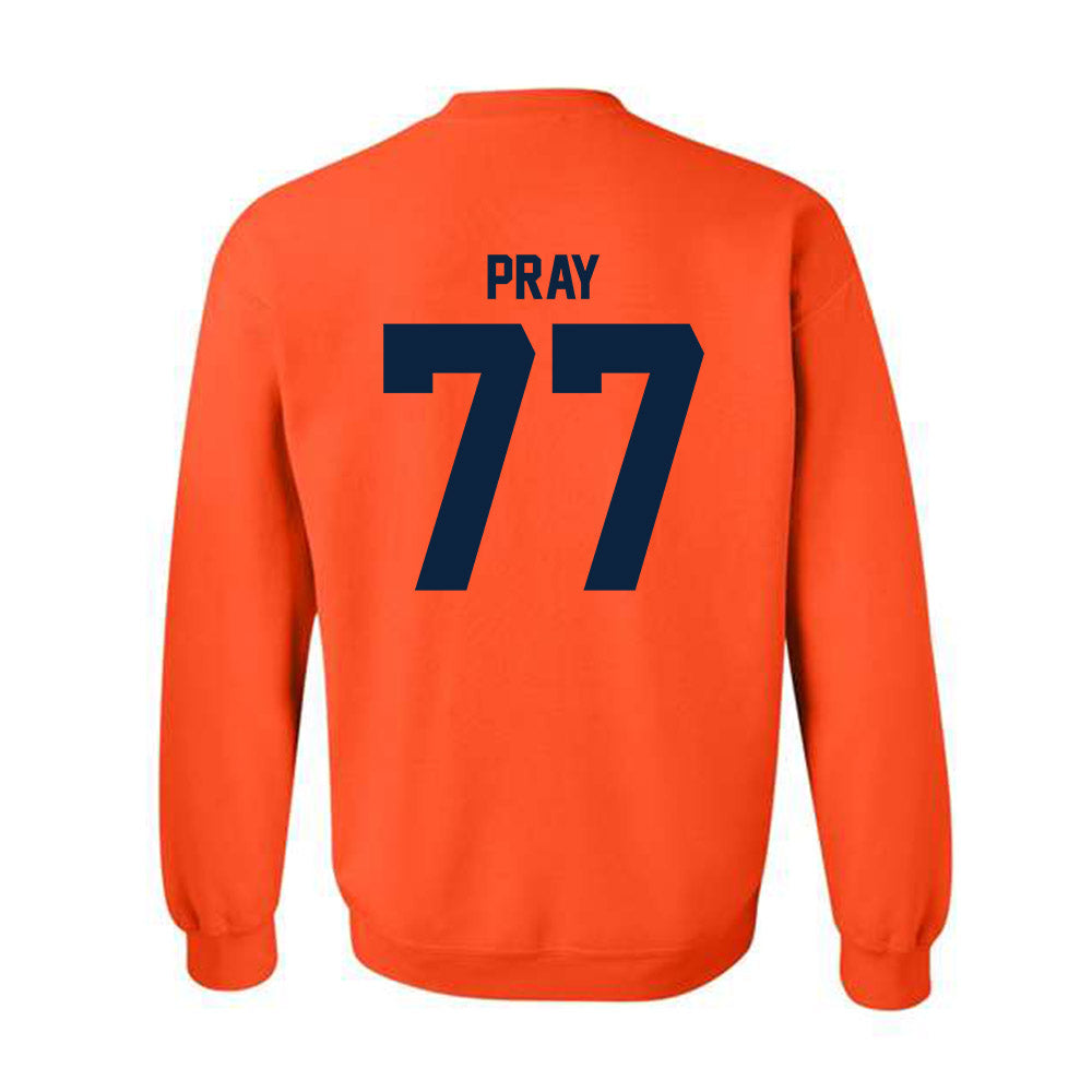 Syracuse - NCAA Football : Jaylen Pray - Classic Shersey Crewneck Sweatshirt-1