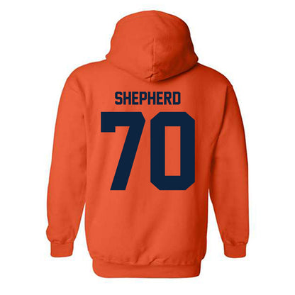 Syracuse - NCAA Football : Kardiear Shepherd - Classic Shersey Hooded Sweatshirt-1
