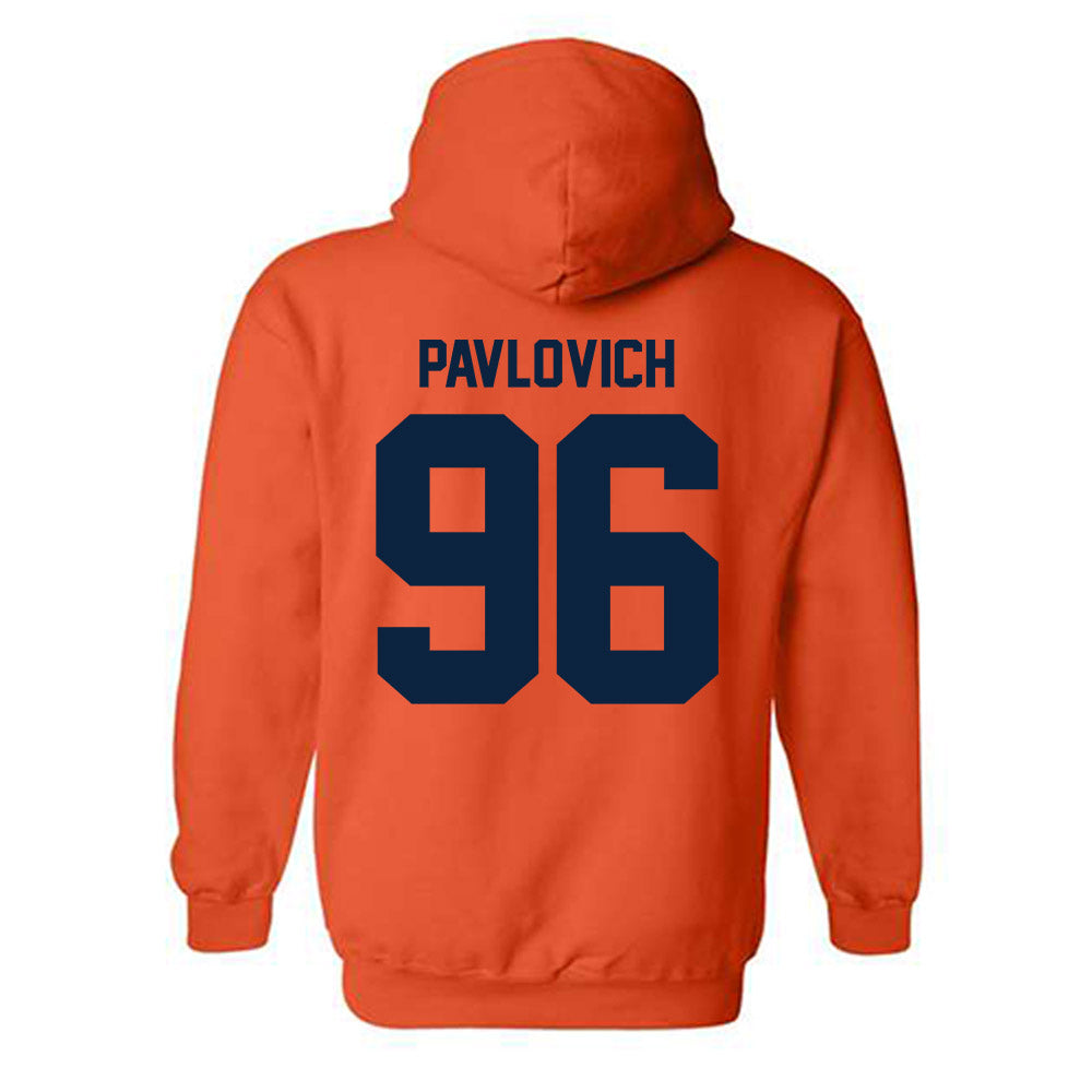 Syracuse - NCAA Football : Mateja Pavlovich - Classic Shersey Hooded Sweatshirt-1