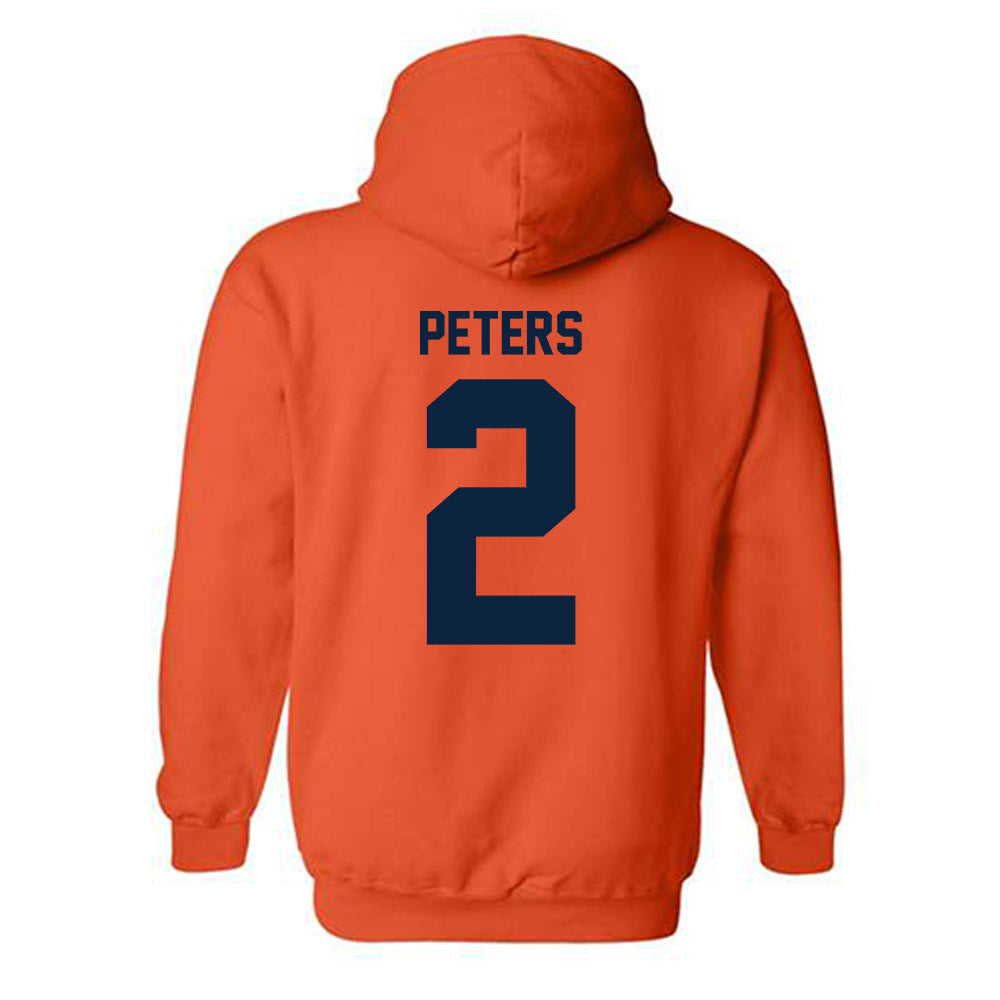 Syracuse - NCAA Women's Lacrosse : Bri Peters - Classic Shersey Hooded Sweatshirt-1