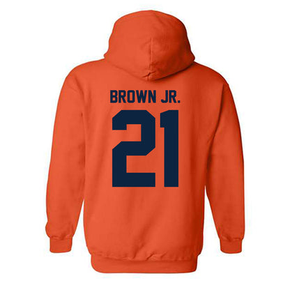 Syracuse - NCAA Football : Fran Brown Jr. - Classic Shersey Hooded Sweatshirt-1