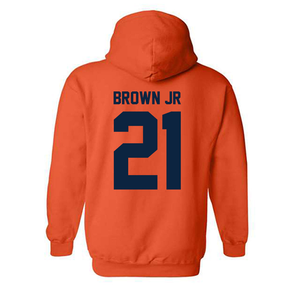 Syracuse - NCAA Football : Francis Brown Jr - Classic Shersey Hooded Sweatshirt-1