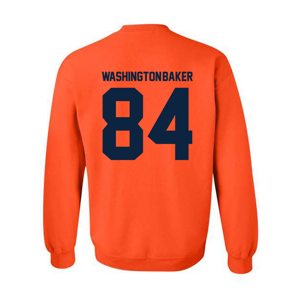 Syracuse - NCAA Football : Elijah Washington-Baker - Classic Shersey Crewneck Sweatshirt-1