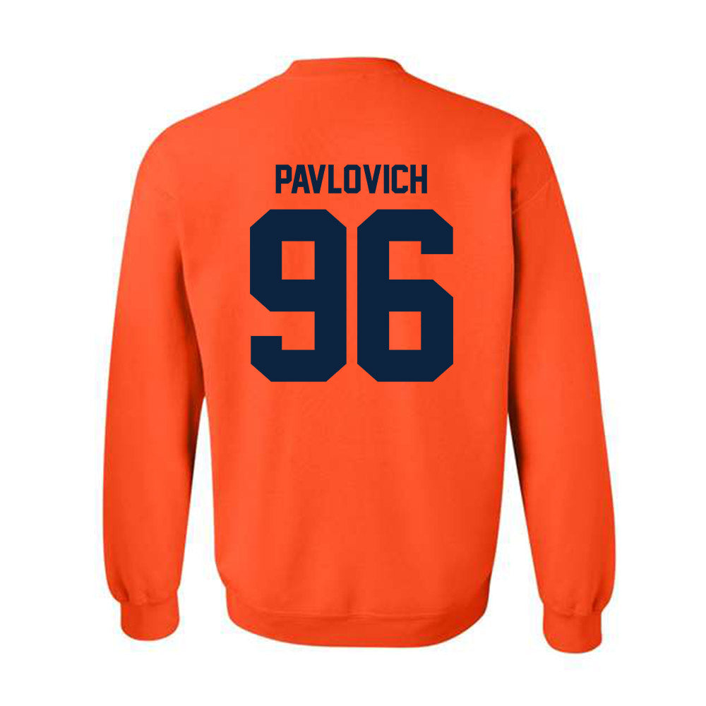 Syracuse - NCAA Football : Mateja Pavlovich - Classic Shersey Crewneck Sweatshirt-1