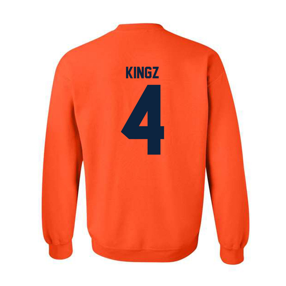 Syracuse - NCAA Men's Basketball : Nate Kingz - Classic Shersey Crewneck Sweatshirt-1