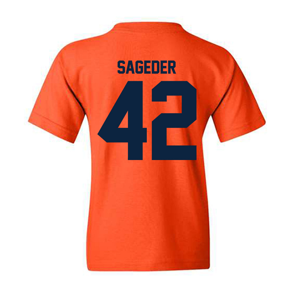 Syracuse - NCAA Men's Lacrosse : Dylan Sageder - Classic Shersey Youth T-Shirt-1