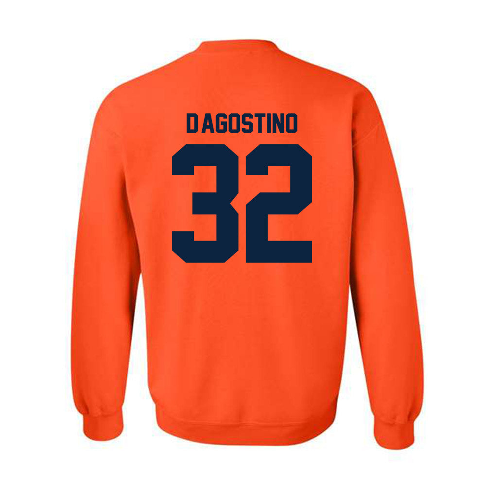Syracuse - NCAA Men's Lacrosse : Louis D'Agostino - Classic Shersey Crewneck Sweatshirt-1