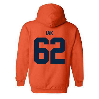 Syracuse - NCAA Football : Jackson Iak - Classic Shersey Hooded Sweatshirt-1
