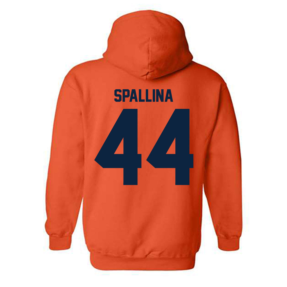 Syracuse - NCAA Men's Lacrosse : Brett Spallina - Classic Shersey Hooded Sweatshirt-1