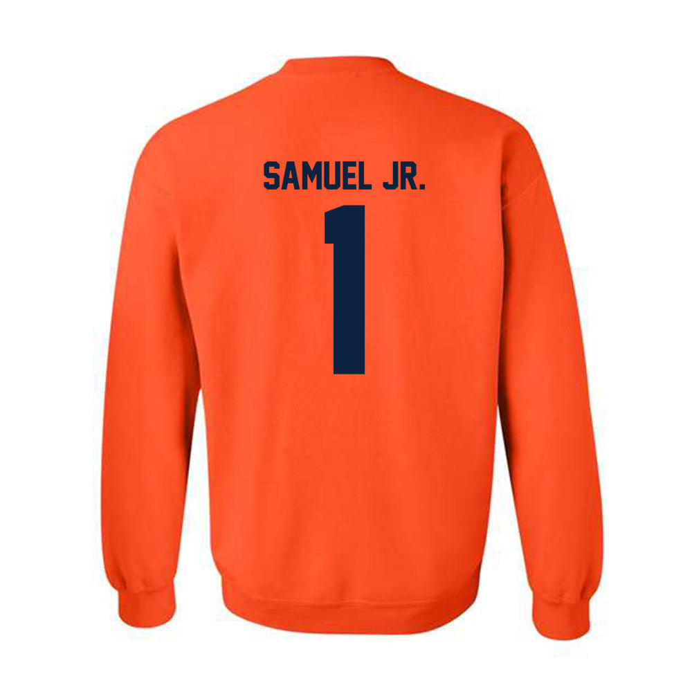 Syracuse - NCAA Football : Demetres Samuel Jr. - Classic Shersey Crewneck Sweatshirt-1