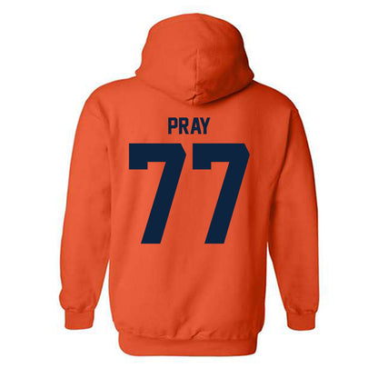 Syracuse - NCAA Football : Jaylen Pray - Classic Shersey Hooded Sweatshirt-1