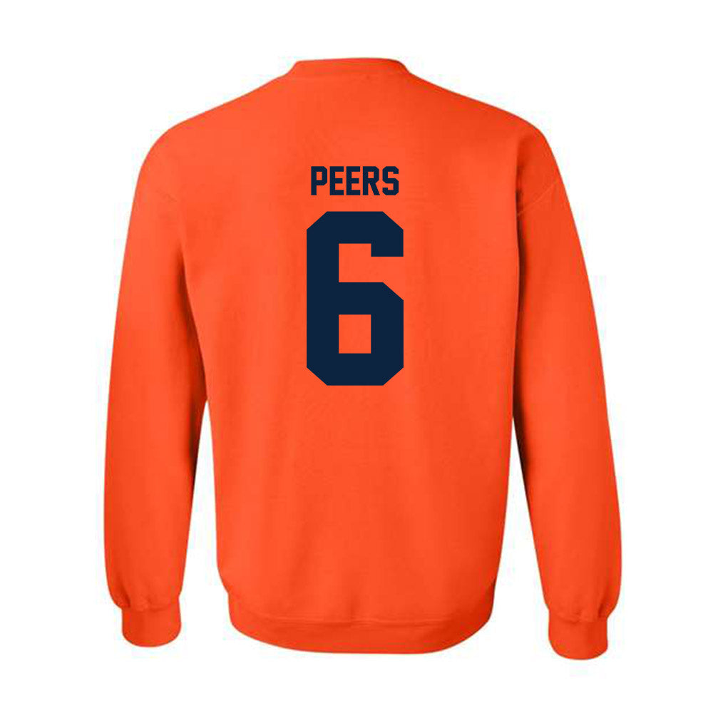 Syracuse - NCAA Women's Lacrosse : Ella Peers - Classic Shersey Crewneck Sweatshirt-1