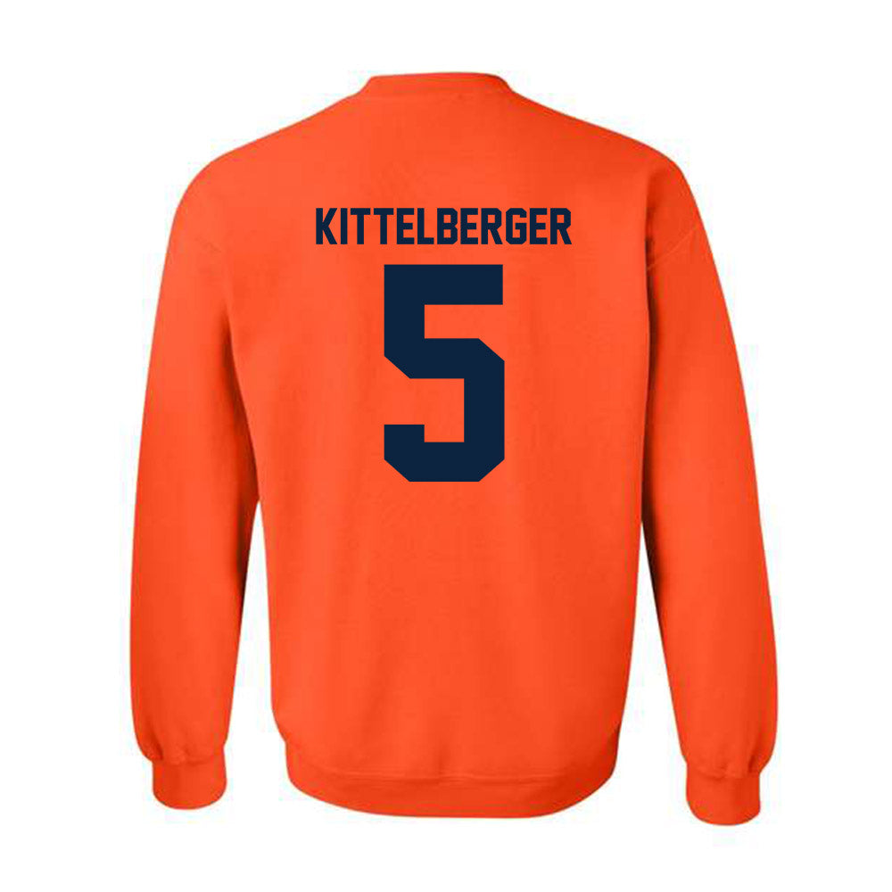 Syracuse - NCAA Men's Lacrosse : Jayden Kittelberger - Classic Shersey Crewneck Sweatshirt-1