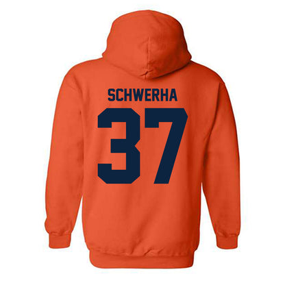 Syracuse - NCAA Football : Timothy Schwerha - Classic Shersey Hooded Sweatshirt-1