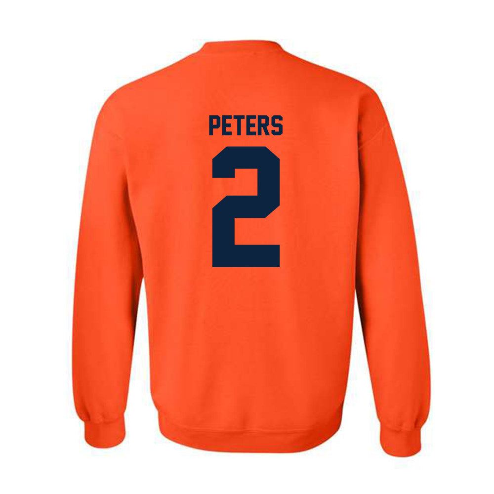 Syracuse - NCAA Women's Lacrosse : Bri Peters - Classic Shersey Crewneck Sweatshirt-1