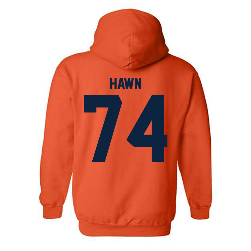 Syracuse - NCAA Football : Matt Hawn - Classic Shersey Hooded Sweatshirt-1