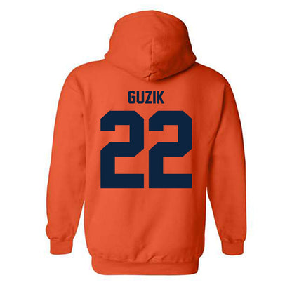 Syracuse - NCAA Women's Lacrosse : Molly Guzik - Classic Shersey Hooded Sweatshirt-1