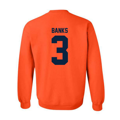 Syracuse - NCAA Women's Lacrosse : Ryann Banks - Classic Shersey Crewneck Sweatshirt-1
