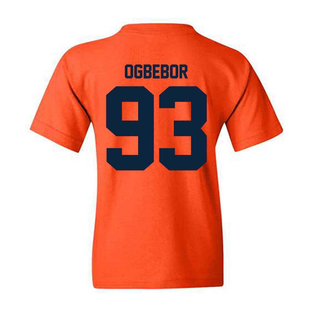 Syracuse - NCAA Football : Nissi Ogbebor - Classic Shersey Youth T-Shirt-1