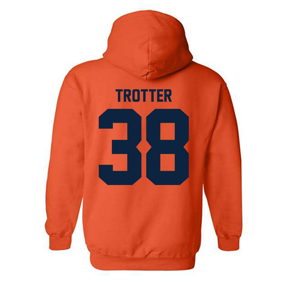 Syracuse - NCAA Football : James Trotter - Classic Shersey Hooded Sweatshirt-1