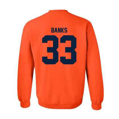 Syracuse - NCAA Men's Lacrosse : Liam Banks - Classic Shersey Crewneck Sweatshirt-1