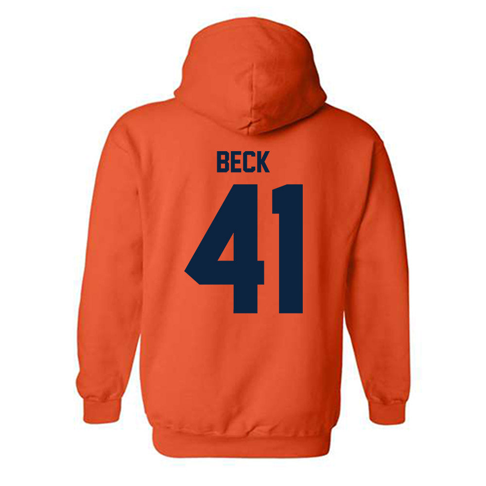 Syracuse - NCAA Men's Lacrosse : Jordan Beck - Hooded Sweatshirt