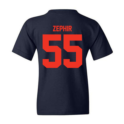Syracuse - NCAA Men's Basketball : Bryce Zephir - Classic Shersey Youth T-Shirt-1