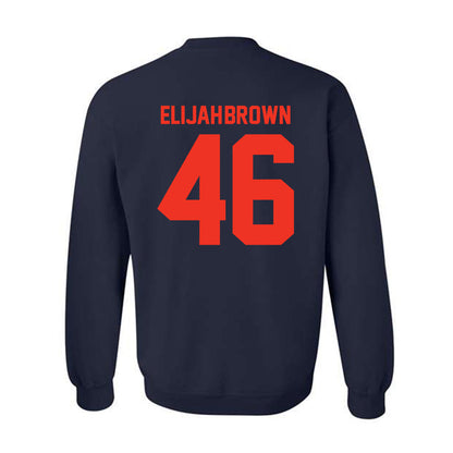 Syracuse - NCAA Men's Lacrosse : Gregory Elijah-Brown - Classic Shersey Crewneck Sweatshirt-1