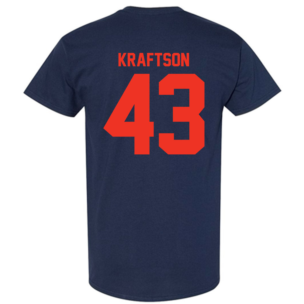 Syracuse - NCAA Men's Lacrosse : Charlie Kraftson - Classic Shersey T-Shirt-1