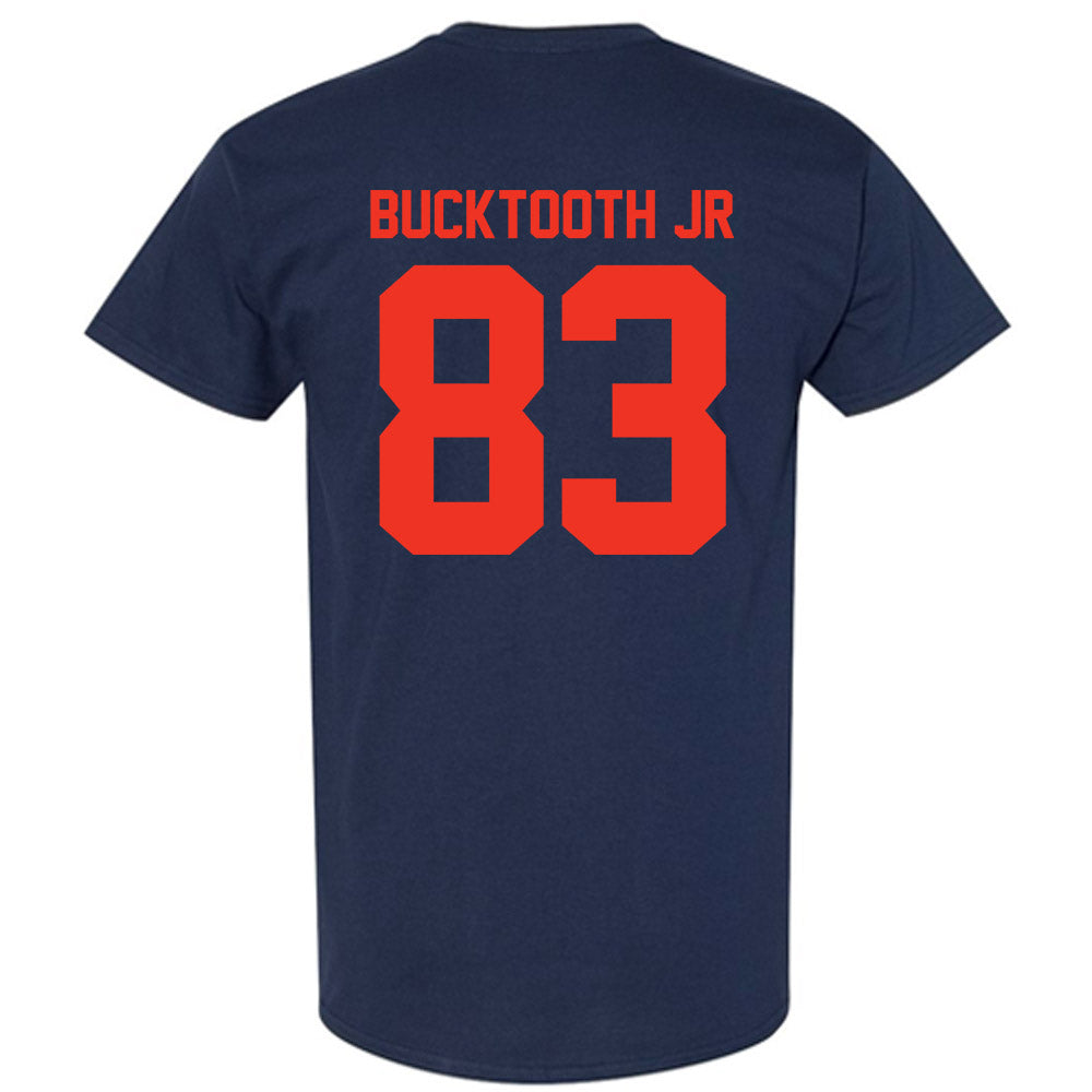 Syracuse - NCAA Men's Lacrosse : Brett Bucktooth Jr - Classic Shersey T-Shirt-1