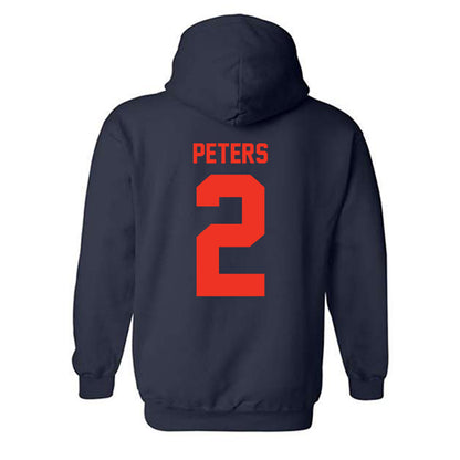 Syracuse - NCAA Women's Lacrosse : Brianna Peters - Classic Shersey Hooded Sweatshirt-1