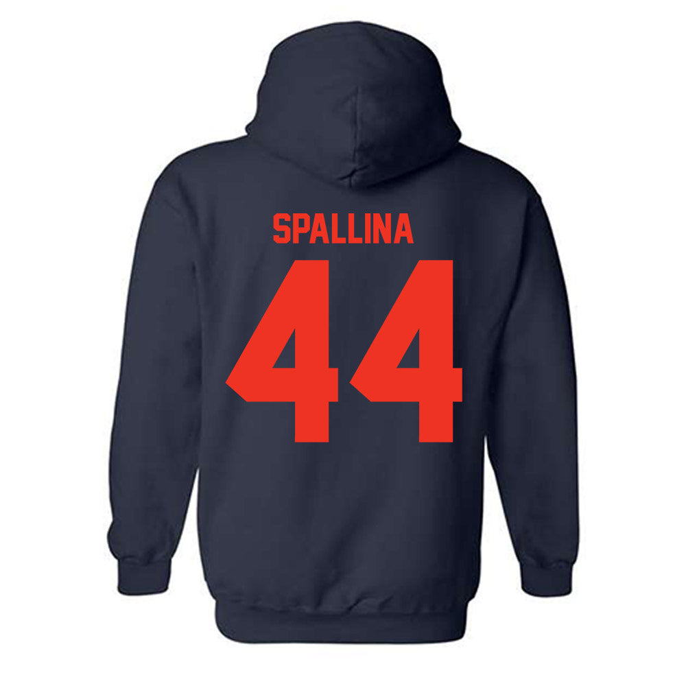 Syracuse - NCAA Men's Lacrosse : Brett Spallina - Classic Shersey Hooded Sweatshirt-1