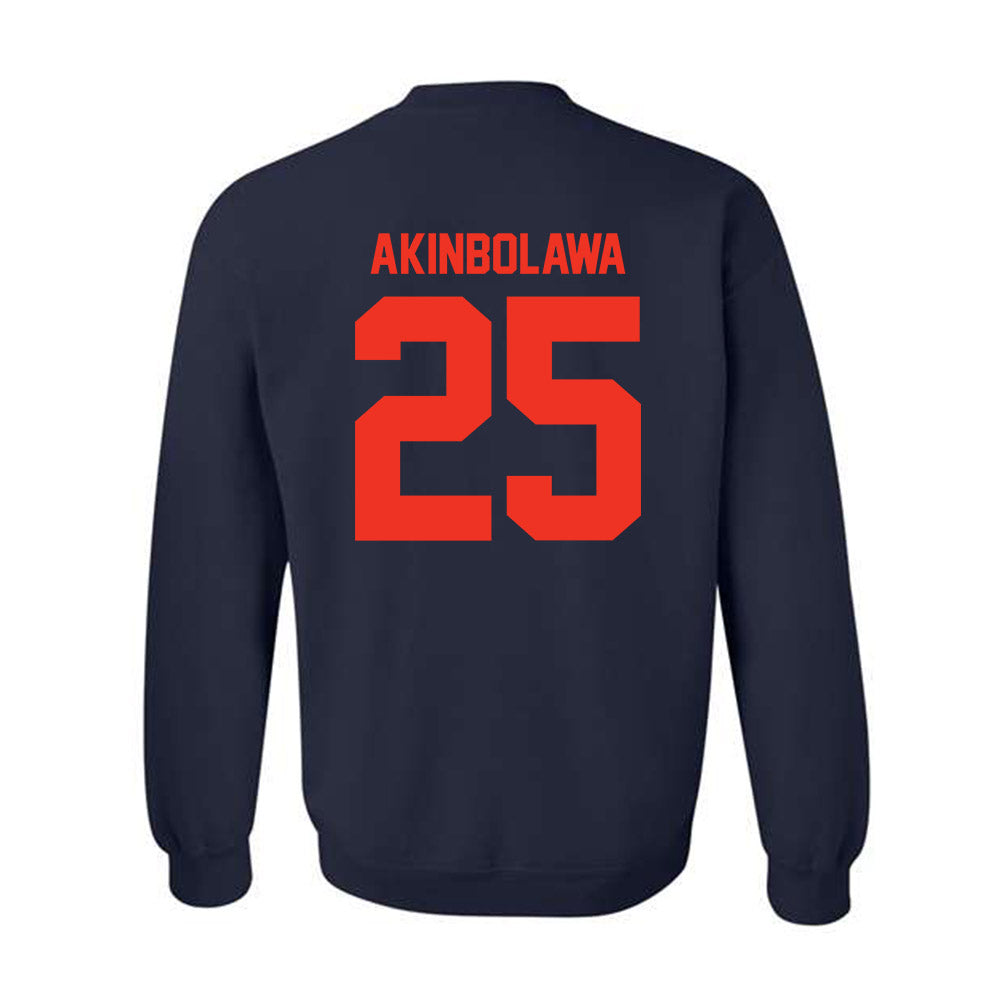 Syracuse - NCAA Women's Basketball : Oyindamola Akinbolawa - Classic Shersey Crewneck Sweatshirt-1