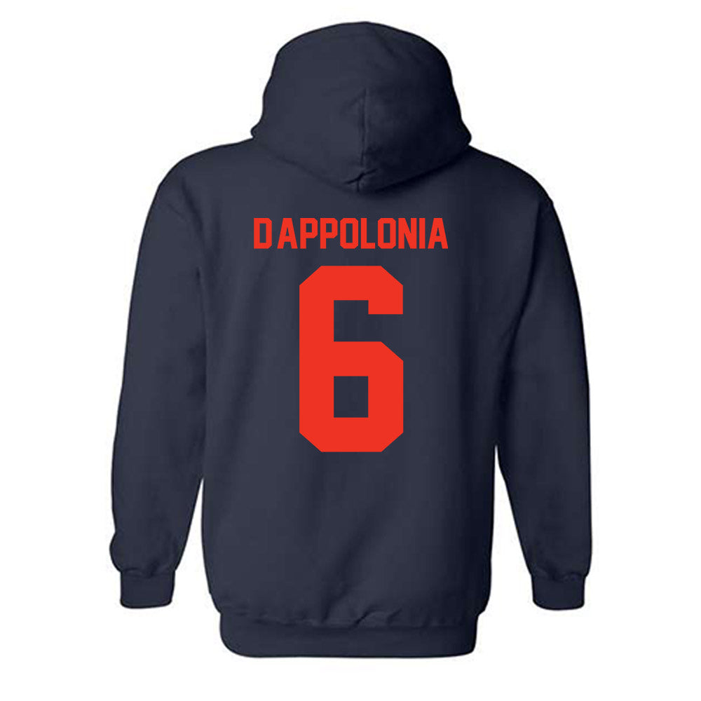 Syracuse - NCAA Football : Chris D'Appolonia - Classic Shersey Hooded Sweatshirt-1