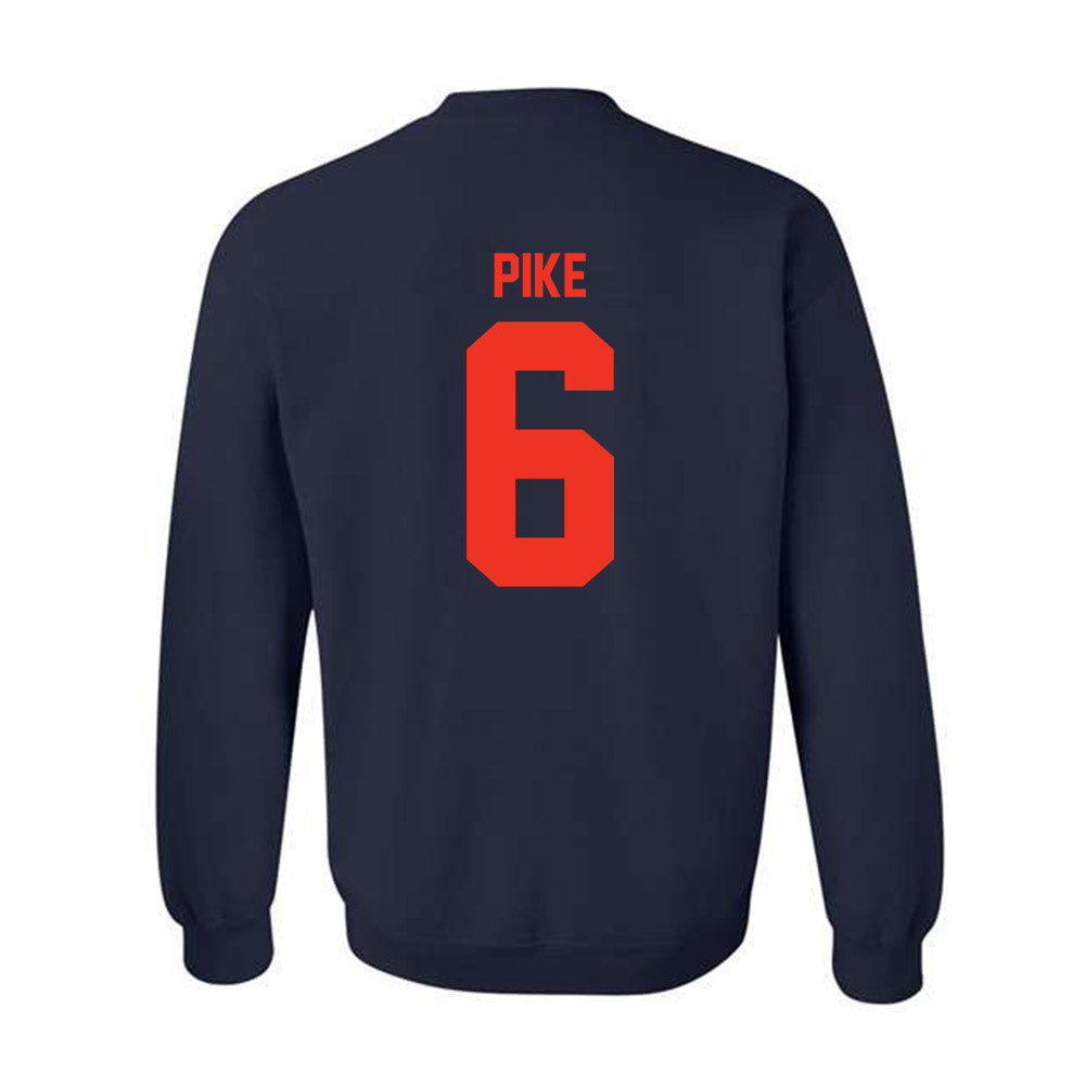 Syracuse - NCAA Men's Lacrosse : Braydon Pike - Classic Shersey Crewneck Sweatshirt-1