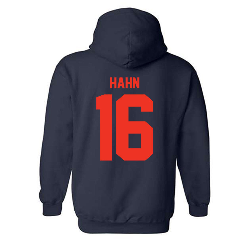 Syracuse - NCAA Men's Lacrosse : Bogue Hahn - Classic Shersey Hooded Sweatshirt-1