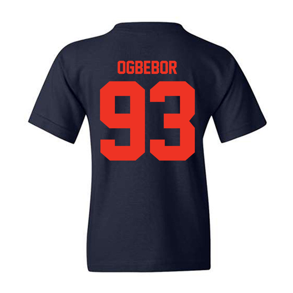 Syracuse - NCAA Football : Nissi Ogbebor - Classic Shersey Youth T-Shirt-1