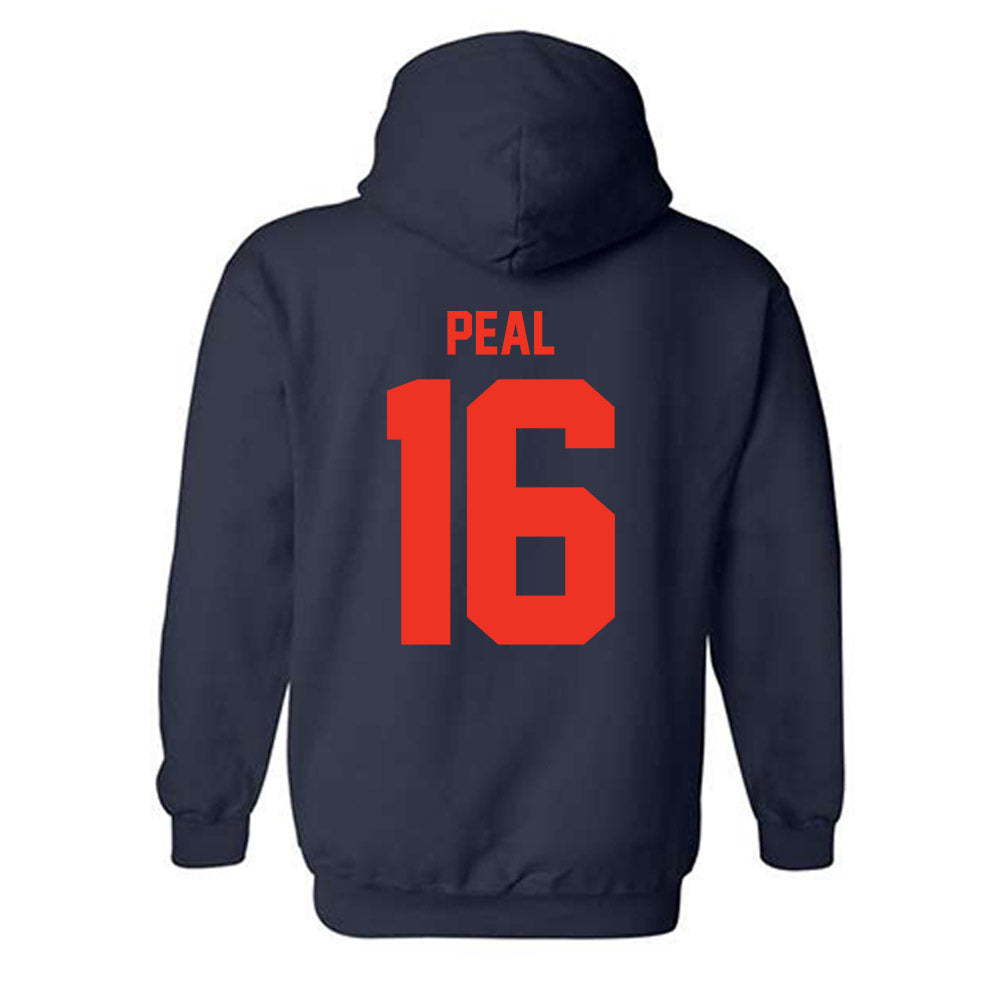 Syracuse - NCAA Football : Chris Peal - Classic Shersey Hooded Sweatshirt-1