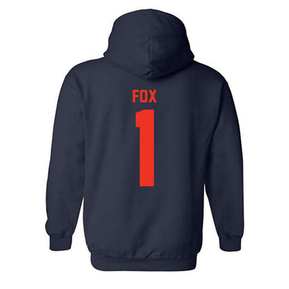 Syracuse - NCAA Softball : Lauren Fox - Classic Shersey Hooded Sweatshirt-1