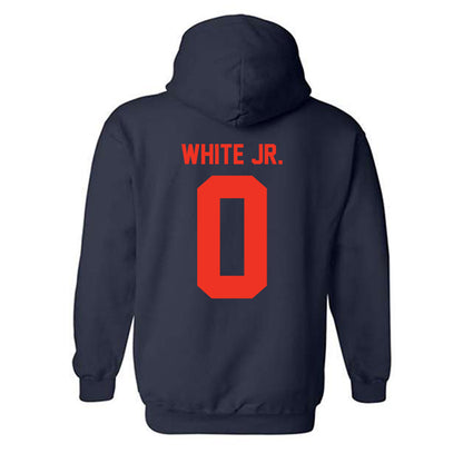 Syracuse - NCAA Men's Basketball : Sadiq White Jr. - Classic Shersey Hooded Sweatshirt-1