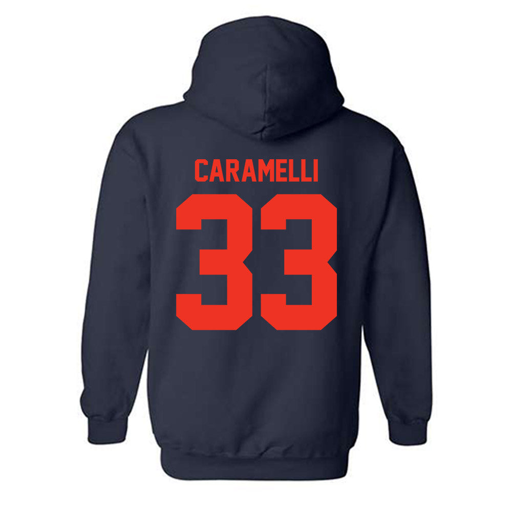 Syracuse - NCAA Women's Lacrosse : Joely Caramelli - Classic Shersey Hooded Sweatshirt-1