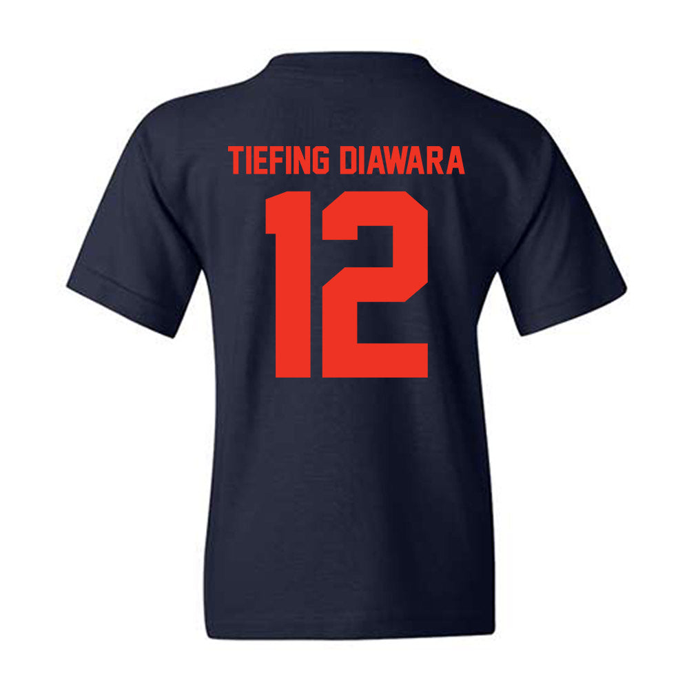 Syracuse - NCAA Men's Basketball : Mahamadoun Tiefing Diawara - Classic Shersey Youth T-Shirt-1