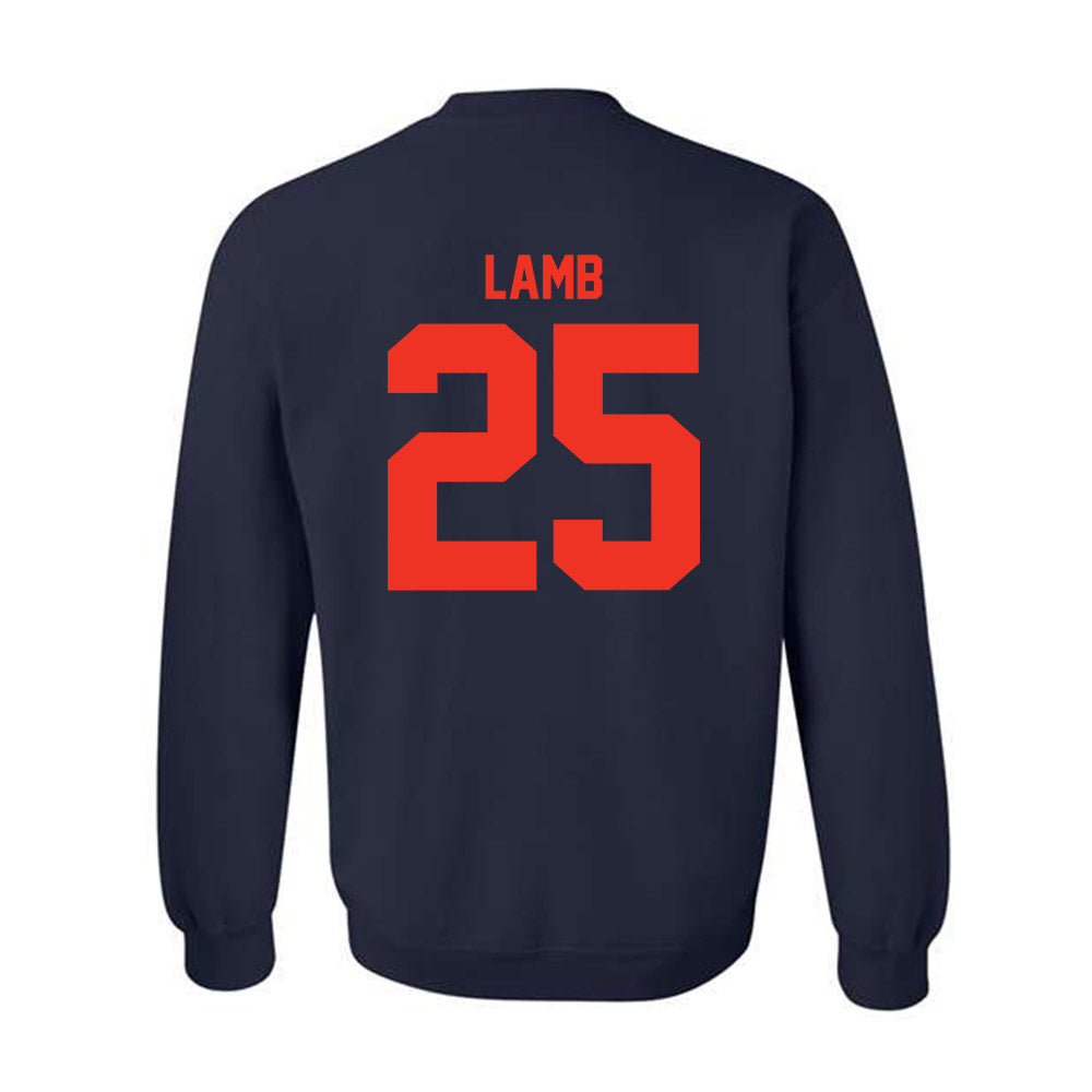 Syracuse - NCAA Men's Soccer : Grayson Lamb - Classic Shersey Crewneck Sweatshirt-1