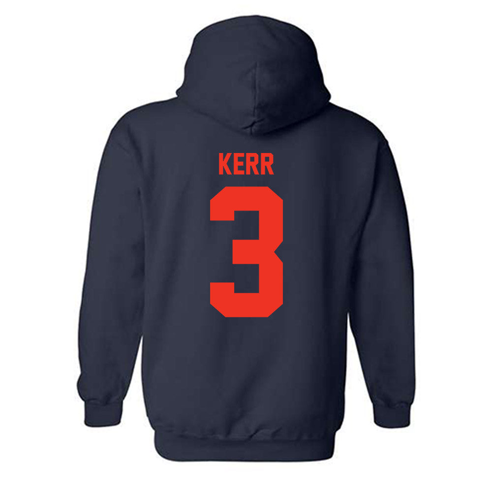 Syracuse - NCAA Football : Davien Kerr - Classic Shersey Hooded Sweatshirt-1