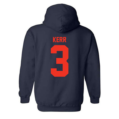 Syracuse - NCAA Football : Davien Kerr - Classic Shersey Hooded Sweatshirt-1