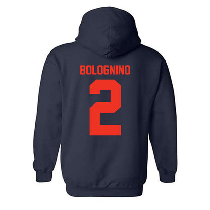 Syracuse - NCAA Men's Lacrosse : Vincent Bolognino - Classic Shersey Hooded Sweatshirt-1