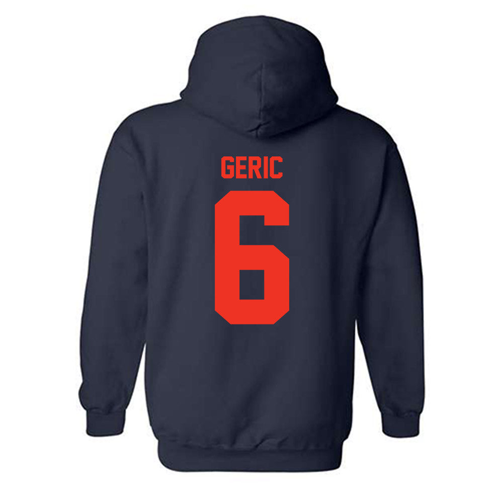 Syracuse - NCAA Women's Ice Hockey : Nina Geric - Classic Shersey Hooded Sweatshirt-1