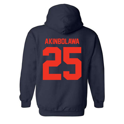 Syracuse - NCAA Women's Basketball : Oyindamola Akinbolawa - Classic Shersey Hooded Sweatshirt-1