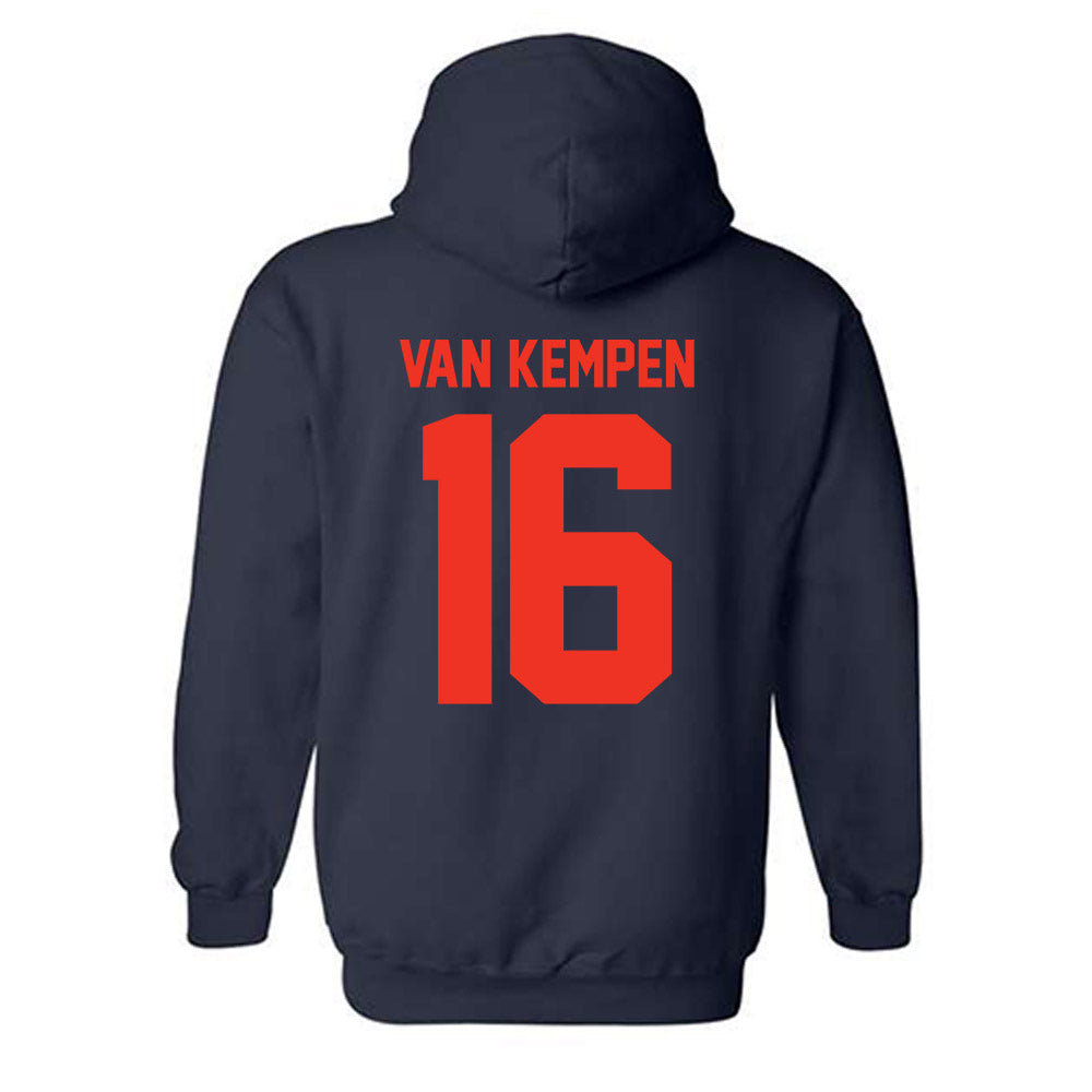 Syracuse - NCAA Women's Field Hockey : Bo van Kempen - Classic Shersey Hooded Sweatshirt-1